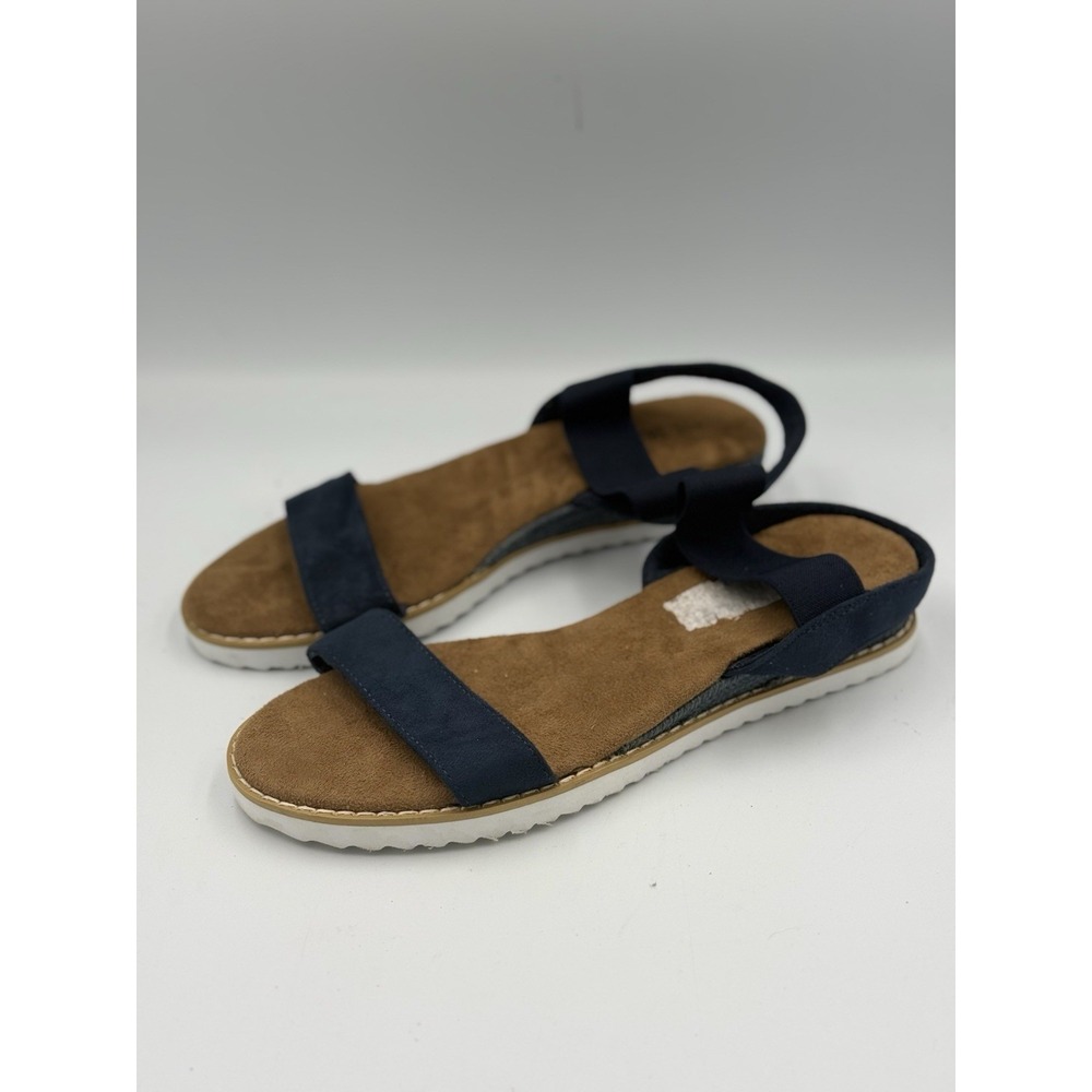 DREAM PAIRS Espadrilles Sandals Women's 8 Elastic Ankle Strap Open Toe Wedge